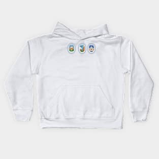 Airplane window Kids Hoodie